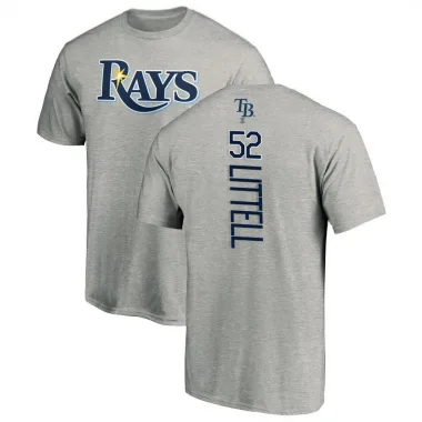 Ash Men's Zack Littell Tampa Bay Rays Backer T-Shirt -