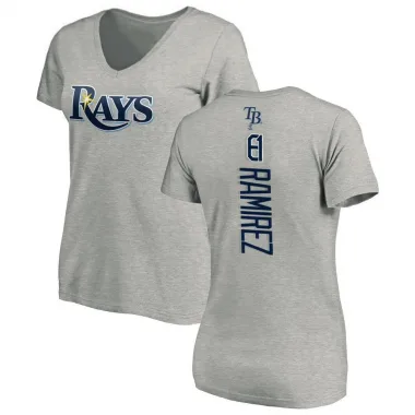 Ash Women's Erasmo Ramirez Tampa Bay Rays Backer Slim Fit T-Shirt -