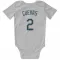 White Tampa Bay Rays Jonathan Cuevas   Newborn & Infant Bodysuit